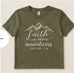 Faith Can Move Mountains Tee