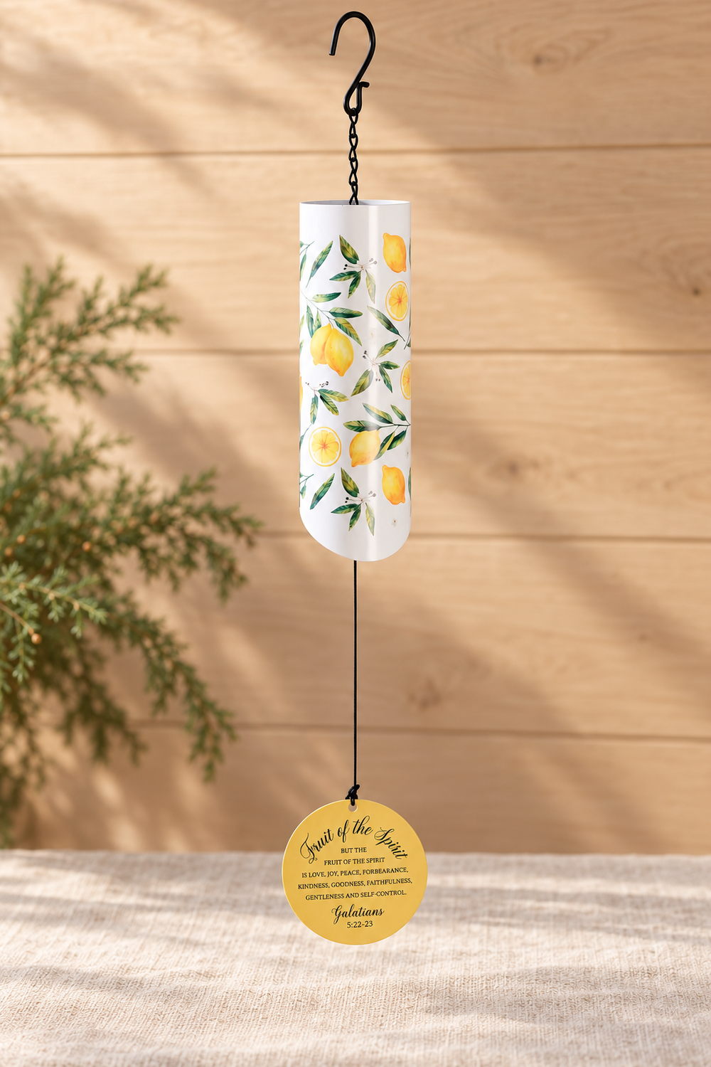 Windchime The Fruit Of The Spirit — Psalm & Cedar editorial product image