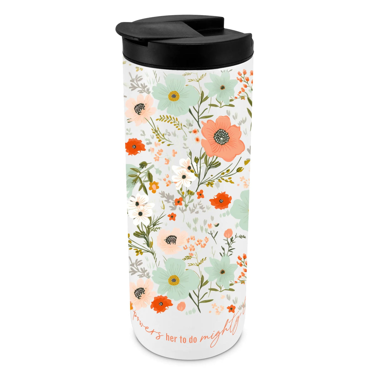 Tumbler: Faith In God Floral — supplier product image