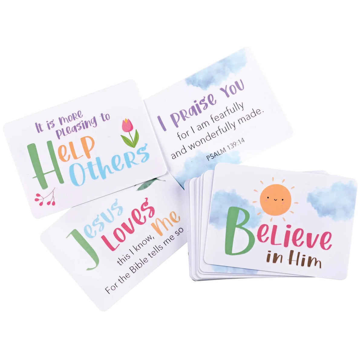 Flashcard Set A-Z With Bible Verses — supplier product image