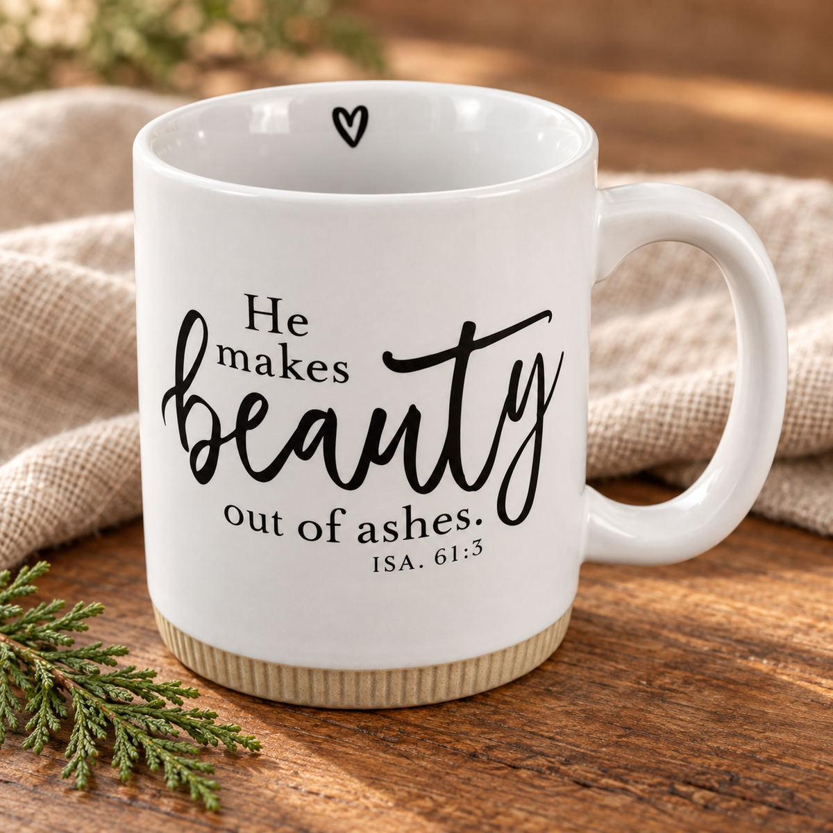 Mug — Faith Foundations Beauty — Psalm & Cedar hero