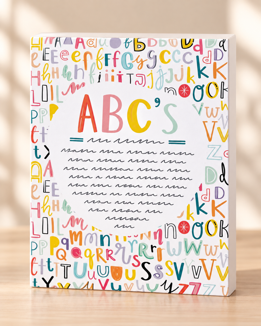 ABC Christianity plaque — Psalm & Cedar