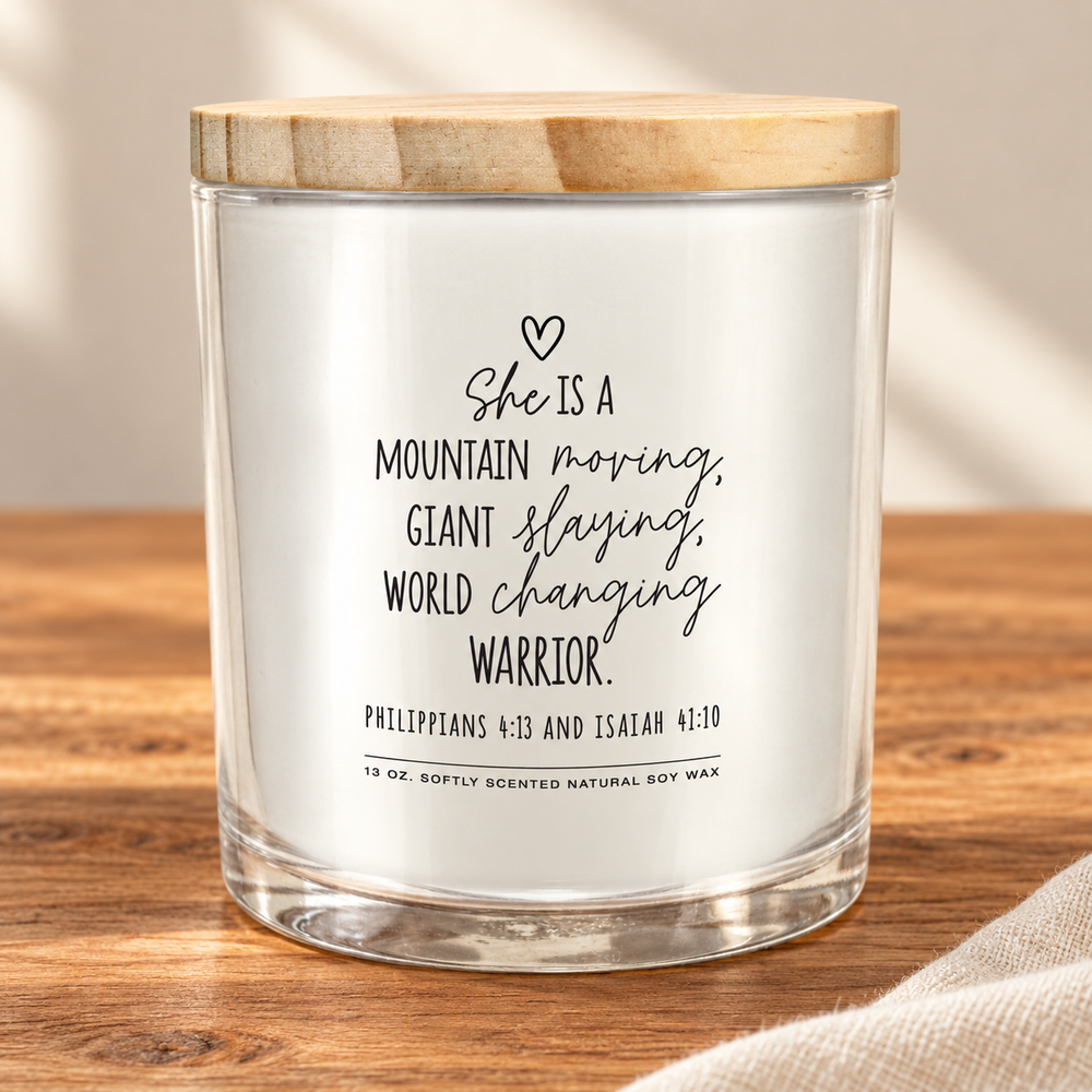 Psalm & Cedar — She Is A Mountain Moving candle