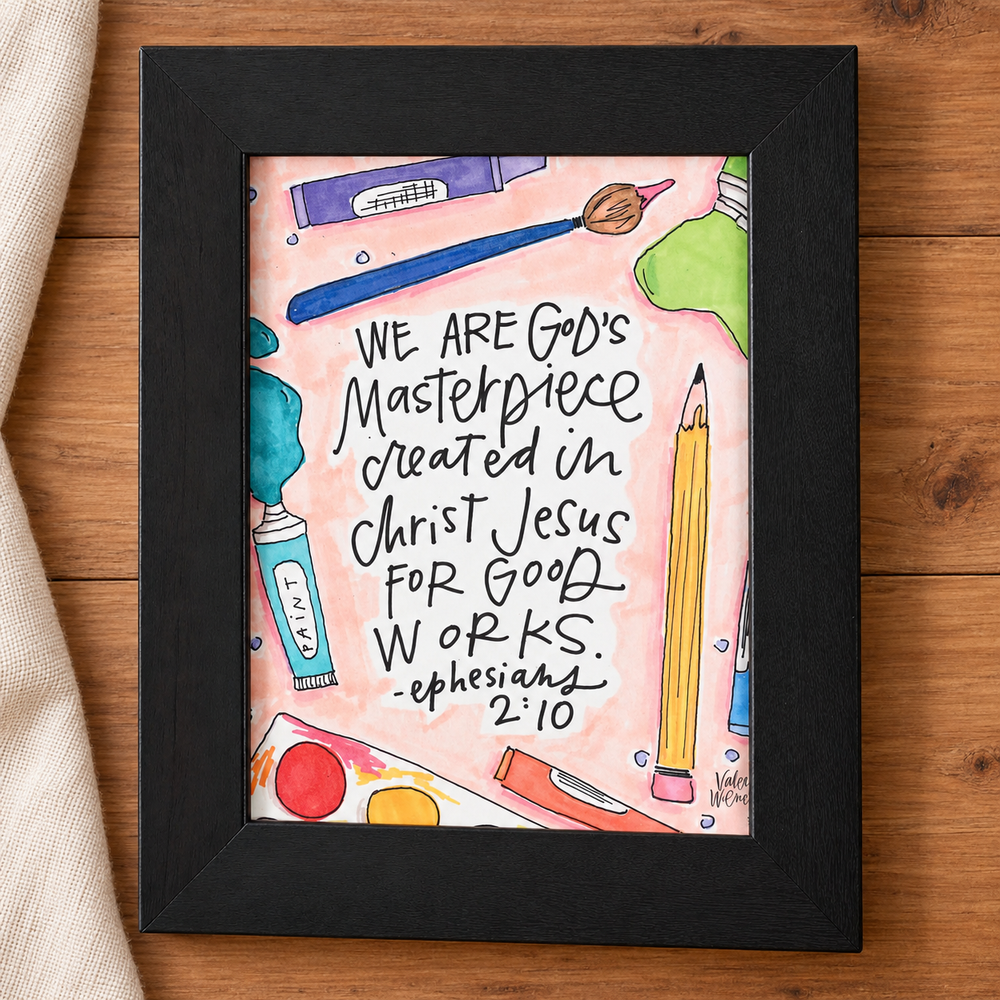 Psalm & Cedar — Framed Ephesians Wall Art 1