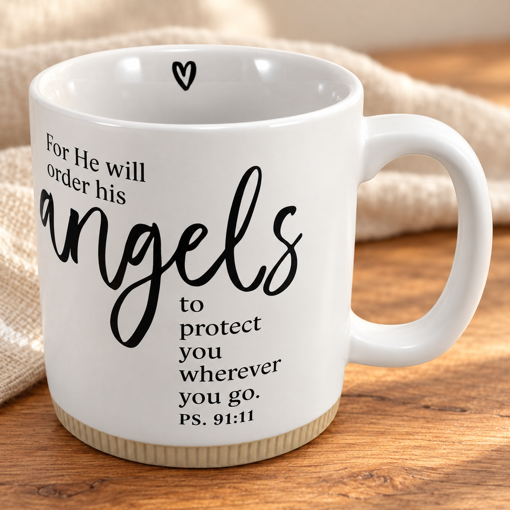 Faith Foundations Angels Mug — Psalm & Cedar