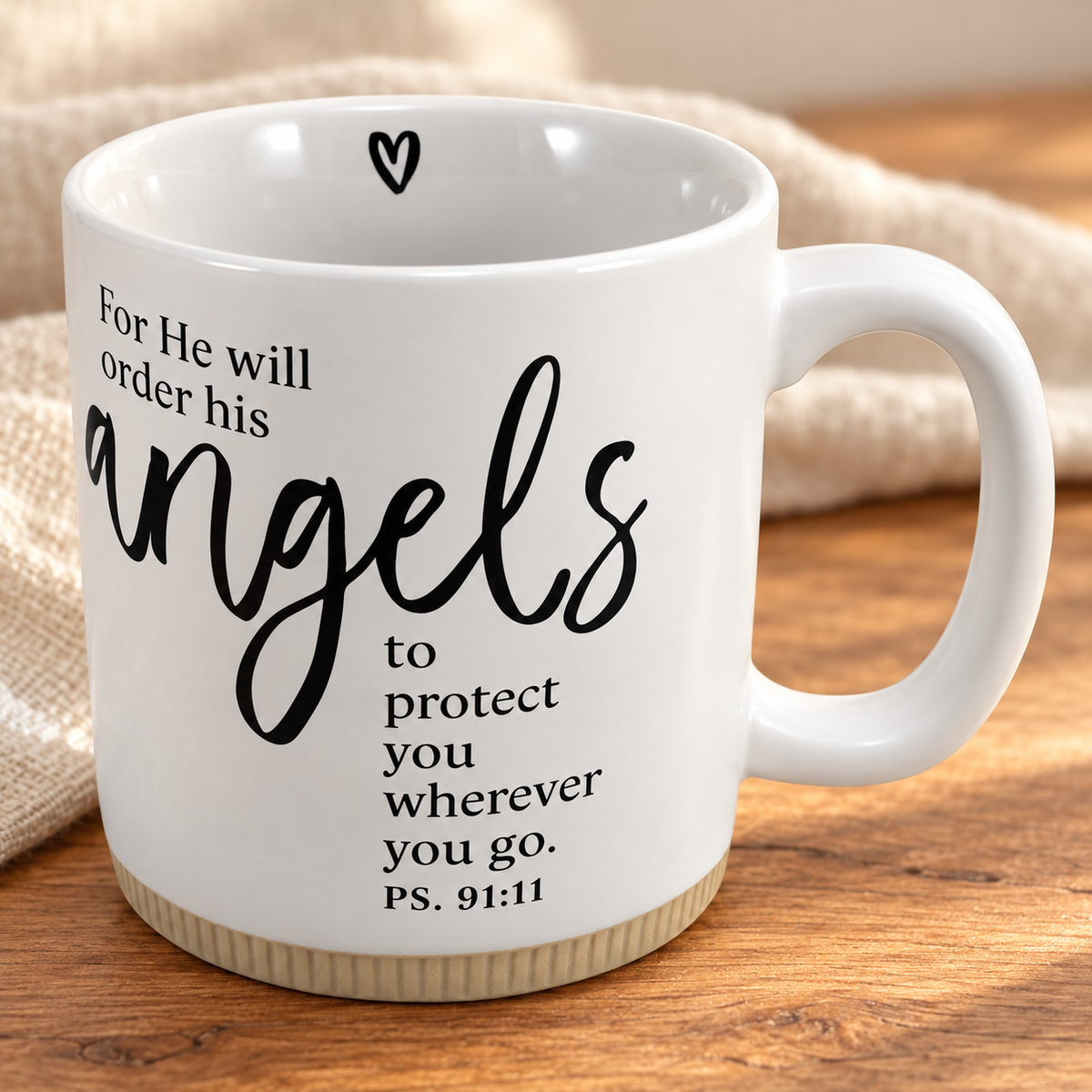 Faith Foundations Angels Mug — Psalm & Cedar