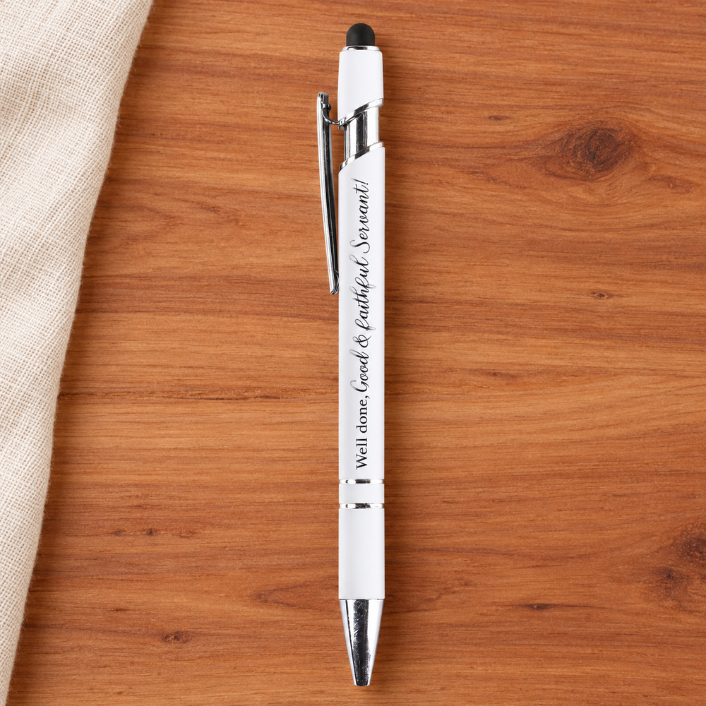 Psalm & Cedar — Well Done Good and Faithful Servant pen