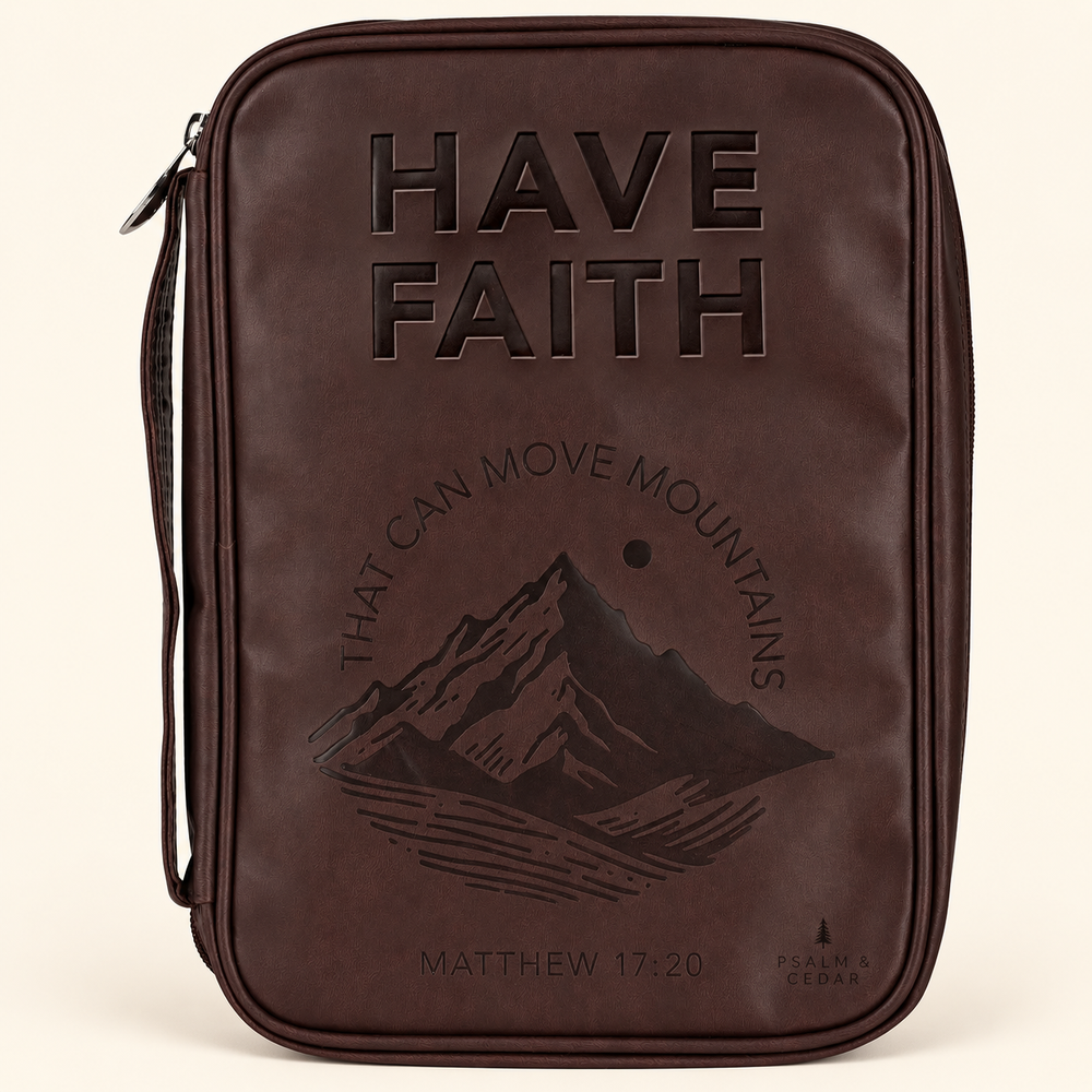 Psalm & Cedar — Have Faith Mountain Bible Cover