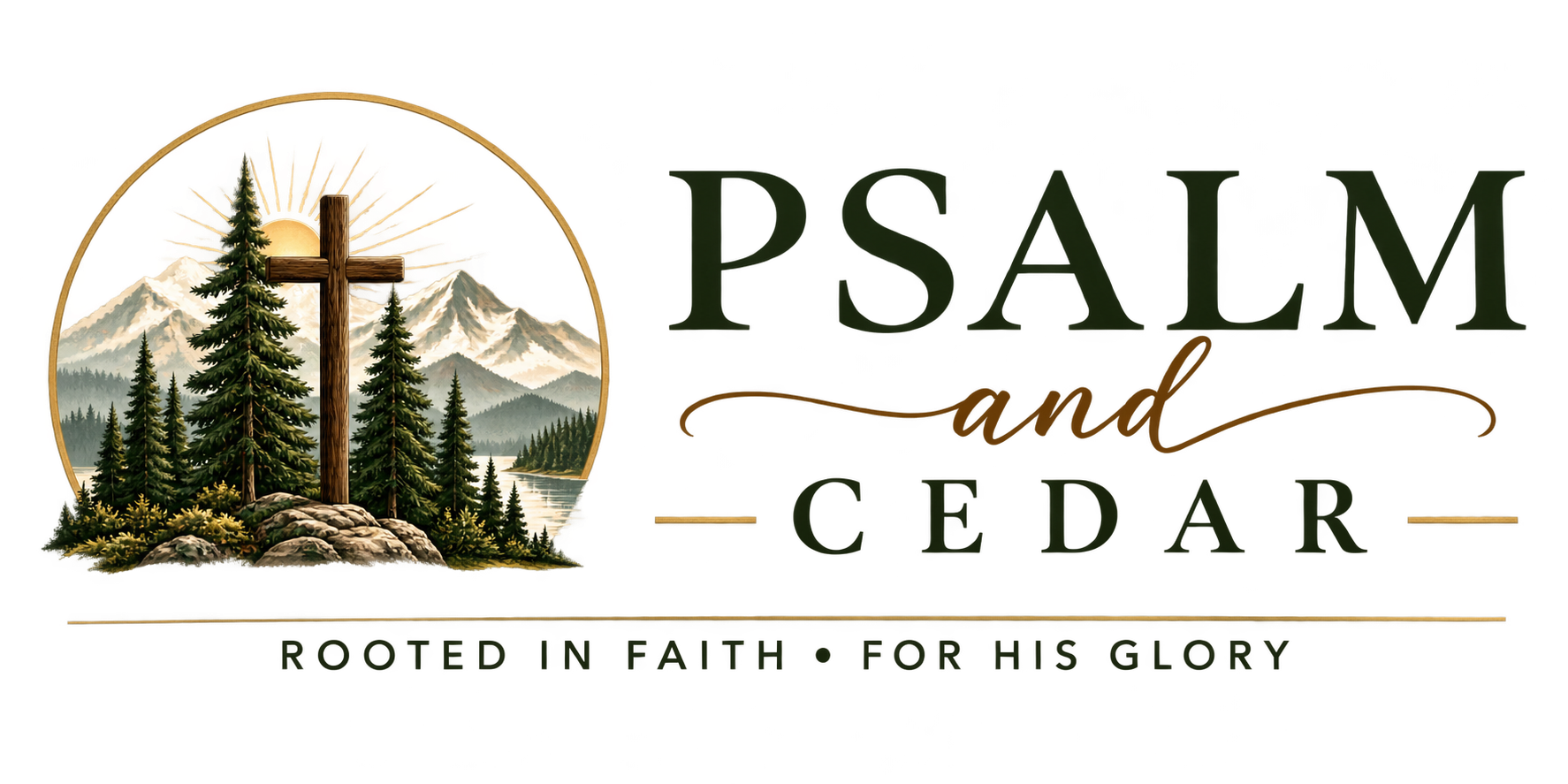 Psalm & Cedar — Rooted in Faith, For His Glory